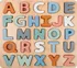 Janod Sweet Cocoon vkládací puzzle abeceda 26 dílků