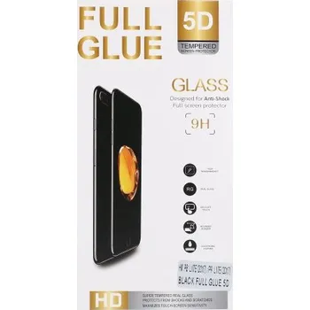 Tvrzené sklo FullGlue na Samsung A20e 5D černé (ochranné sklo Samsung A20e)