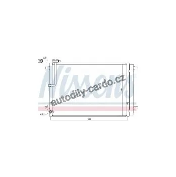 Chladič motoru Chladič klimatizace NISSENS 940329