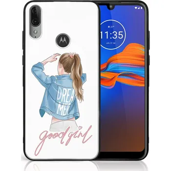 Pouzdro na tablet VSECHNONAMOBIL 45288 MY ART Silikonový obal Motorola Moto E6 Plus GOOD GIRL (130)