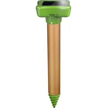 Gardigo Solar DeLuxe, odpuzovač krtků, hrabošů a mravenců | vibrace a tóny | působení až 1250 m²