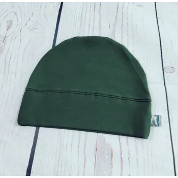 Kojenecká čepice Yháček Rostoucí čepička Yháček, khaki Velikost:: S