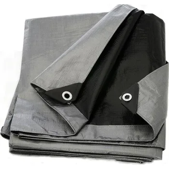 Krycí plachta Ekspan Zakrývací plachta šedá/černá 260 g/m2