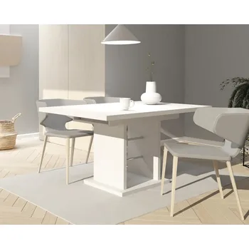 Jídelní stůl Jídelní rozkládací stůl BRETONA bílá