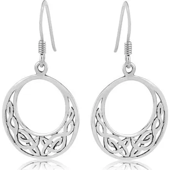 Náušnice Stříbrné náušnice s keltským vzorem PRME11222