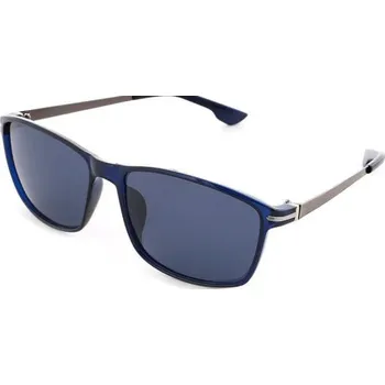 Sluneční brýle HIS 28104 modrá lesk šedá, čočka modrá polarizovaná 3