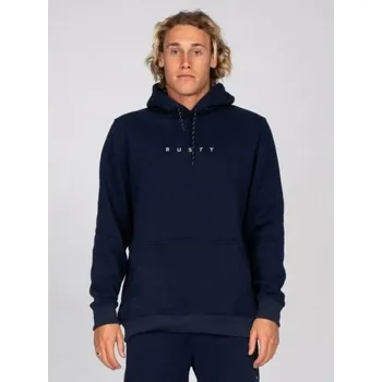 Pánská mikina MIKINA RUSTY SHORT CUT HOODED FLEECE - modrá - M + při osobním odběru 1 101 Kč