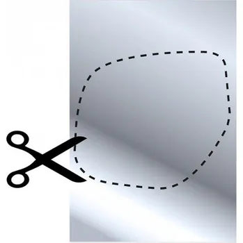 Tanatech Zrcadlo samolepící na fólii 253x178mm