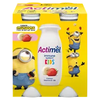 Actimel Kids Probiotický jogurtový nápoj s vitamíny 4x 100 g jahoda/banán