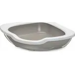 WC kočka rohové s vysokým okrajem béžová 51x51x15,5cm