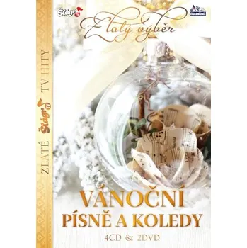 Česká hudba Šlágr hit: Vánoční písně a koledy - Various [4CD + 2DVD]