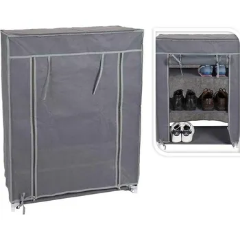 Botník DekorStyle Glin textilní šedý