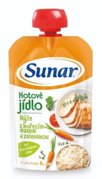 Sunar Hotové jídlo 12x 120 g špagety/lasagne/rýže s kuřecím masem