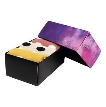 Pánské ponožky Meatfly ponožky Lexy Gift Pack Fluffy Dots | Mnohobarevná | Velikost XS/S