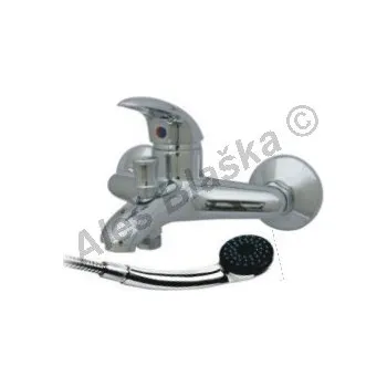 Vodovodní baterie STENO ST 3044 vodovodní baterie páková nástěnná vanová s přísluš - rozteč 100mm ST3044