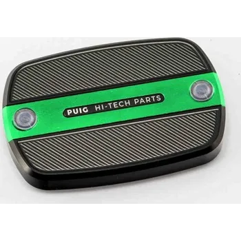 Brzda pro motocykl Krytka brzdové / spojkové nádobky PUIG 9269V zelená