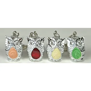 ROOK TEX Přívěsek na klíček sova r03