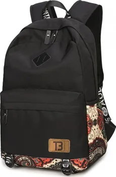Městský batoh Topbags Canvas Rugs 20 l černý