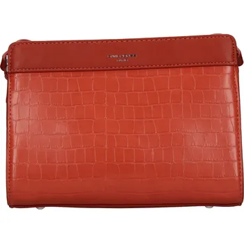 Kabelka Dámska crossbody kabelka David Jones Siena - rezavá