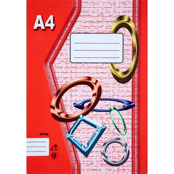 Sešit Papírny Brno Školní sešit A4 444 40 listů linkovaný