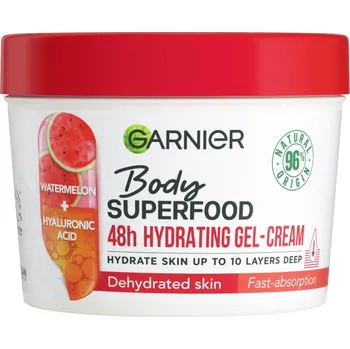 Tělový krém Garnier Body Superfood tělový gel s melounem 380 ml