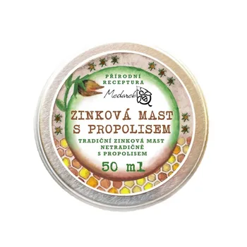 Bylinná léčivá mast Medarek Zinková mast s propolisem 50 ml