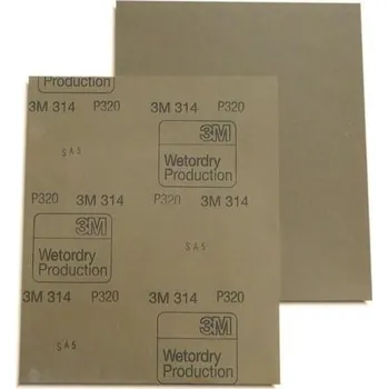 Brusný papír 3M 314VODA 230x280mm DR0 H0320 (600600320)