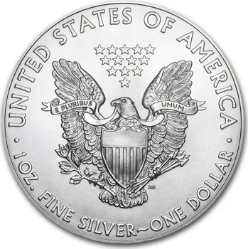 U.S. Mint Stříbrná investiční mince American Eagle 1 Oz 31,107 g U.S. Mint Stříbrná investiční mince American Eagle 1 Oz 31,107 g
