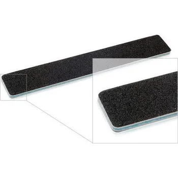 Pilník na nehty černý XXL - rovný 80/80