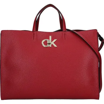 Kabelka Dámská kabelka Calvin Klein Edisa - vínová