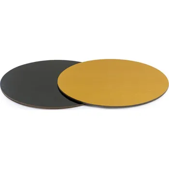 Termobox Decora DORTOVÁ PODLOŽKA OBOUSTRANNÁ TENKÁ - ZLATÁ/ČERNÁ pr.28cm