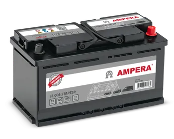 Autobaterie Ampera S3 Starter 12V 100Ah 850A
