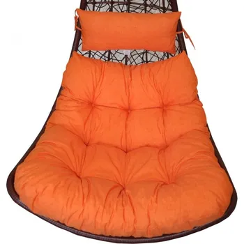 Axin Trading s.r.o. Polstr na houpačku Margarita - látka oranžový melír