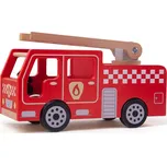 Bigjigs Toys JT131 Dřevěné hasičské auto
