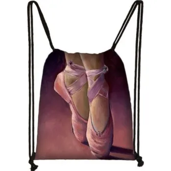 Sportovní vak na záda - baletní špičky