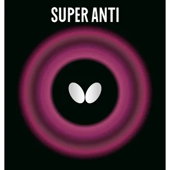 Stolní tenis Potah Butterfly Super Anti černá, 1,9 mm