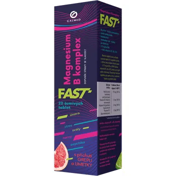 Galmed Magnesium B komplex Fast 20 tbl.