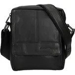 Pánská kožená taška přes rameno SendiDesign Dobner - černá
