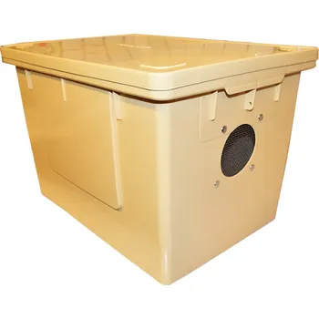 Univerzální plastová přepravka na oddělky na 8 rámků