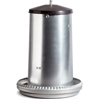 krmítko pro hospodářská zvířata Pozinkované tubusové krmítko 18 l