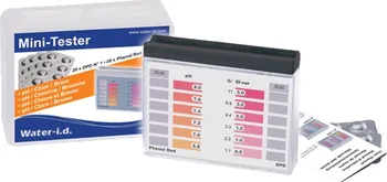 Water-I.D. PTM100 tabletový mini tester chlor a pH