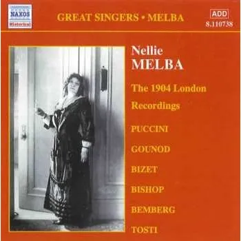 Zahraniční hudba CD Nellie Melba: Complete Gramophone Company Recordings, Vol. 2 - The 1904 London Recordings 2002