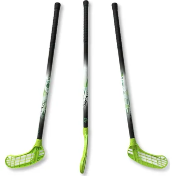 Florbalová hůl Eurostick SIOUX Florbalová hůl zelená, Levá (levá ruka dole), 80cm (=90cm)