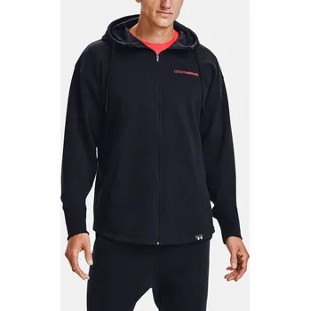 Pánská mikina Pánská mikina Under Armour S5 FLEECE FULL ZIP-BLK - černá Velikost: L