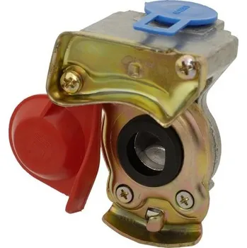 Příslušenství ke kompresoru Spojka vzduchová bez ventilu M16, max.13bar, červená [P1601]