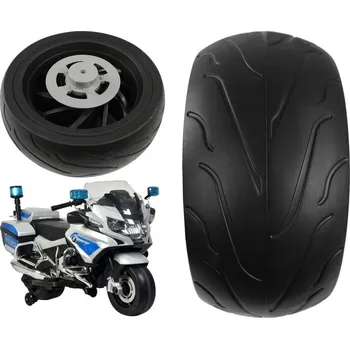 Dětské vozidlo Mamido Náhradní kolo EVA na elektrickou motorku BMW R1200 zadní