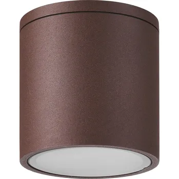 Venkovní osvětlení Mantra 7907 Kandanchu, cortenové stropní venkovní svítidlo 1xGU10, IP54, průměr 9cm