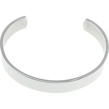 Náramek Šperky4U Leštěný ocelový náramek otevřený, šíře 8 mm - OPA1486