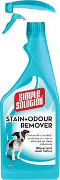 Odstraňovač skvrn Simple Solution Stain & Odor Remover odstraňovač skvrn a pachu pro psy 750 ml