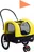 vidaXL Vozík pro psa za kolo a na běhání 2v1 63,5 x 103 x 143 cm, žlutý/černý